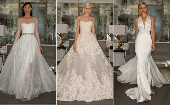Romona Keveza Collection Fall 2015 Wedding Dresses Use Unique Fabrics ...