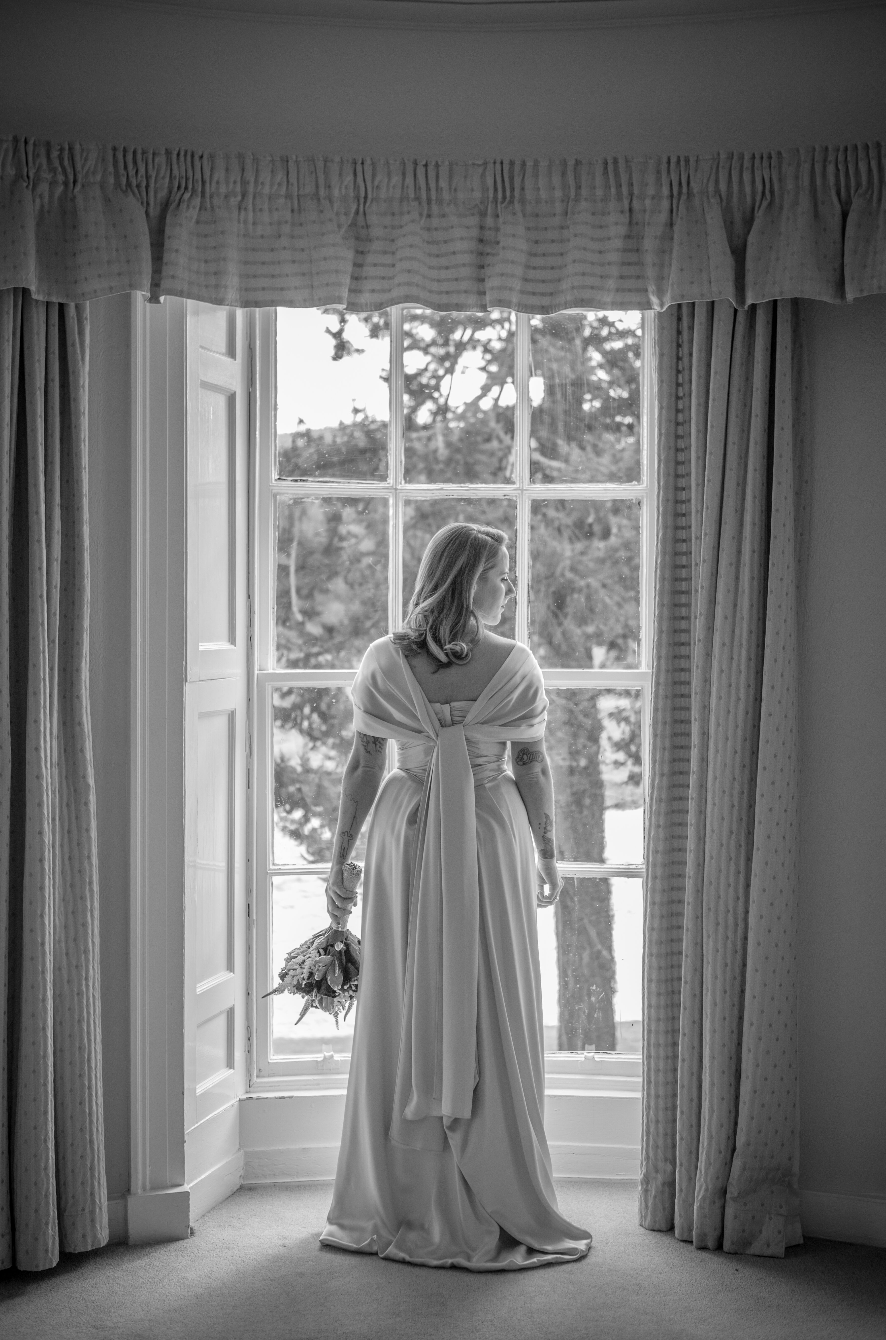 Champagne Vivienne Westwood Wedding Dress