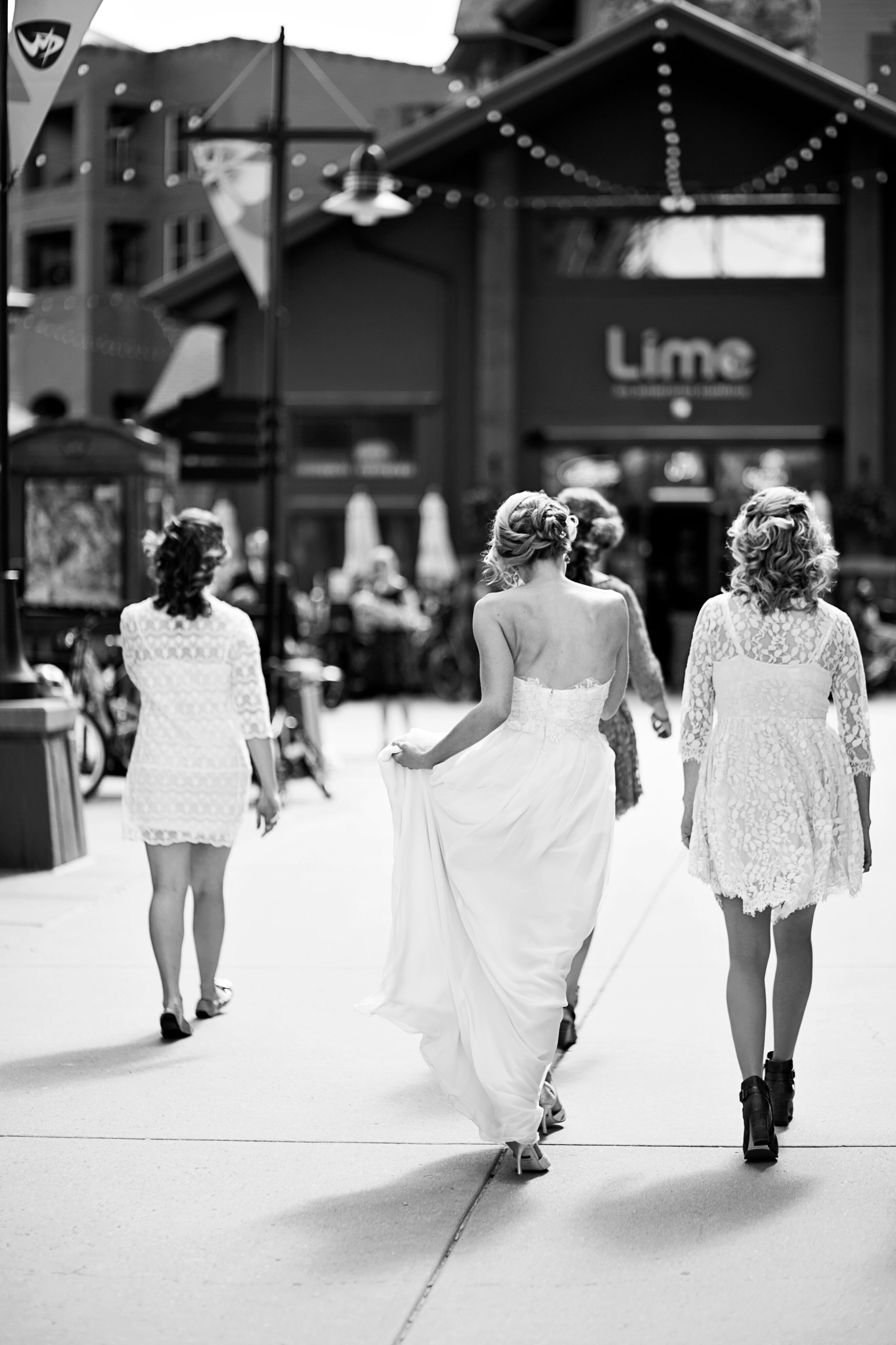 Walking Wedding Transportation in Colorado