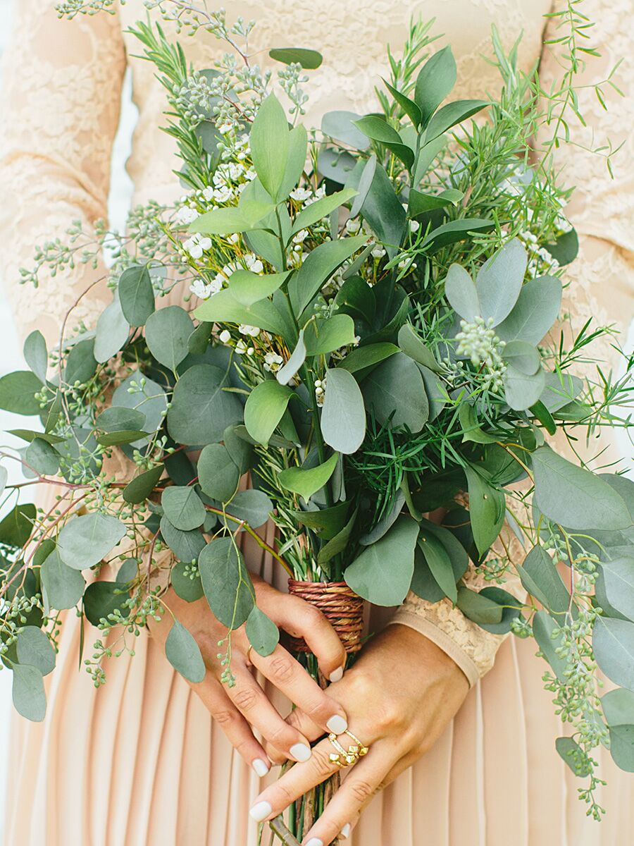 The Prettiest Greenery Bouquets We've Ever Seen