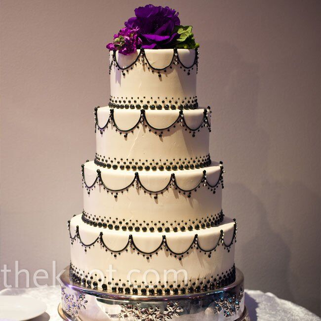 Scroll-Work and Pearl Cake