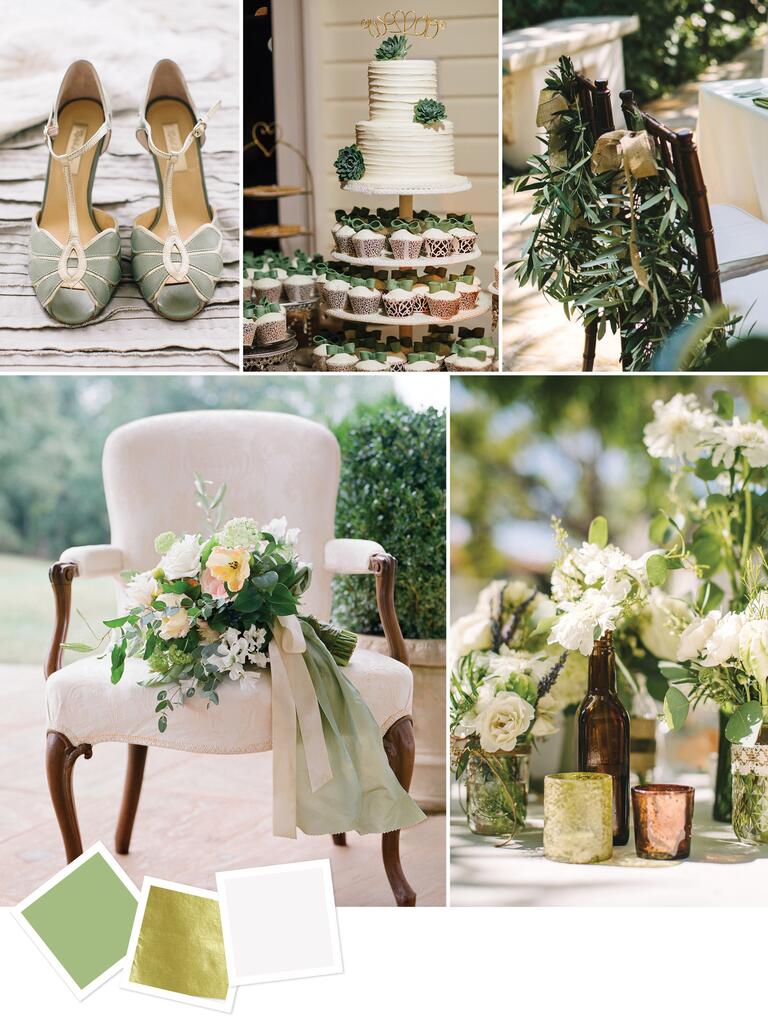 Elegant wedding color inspiration