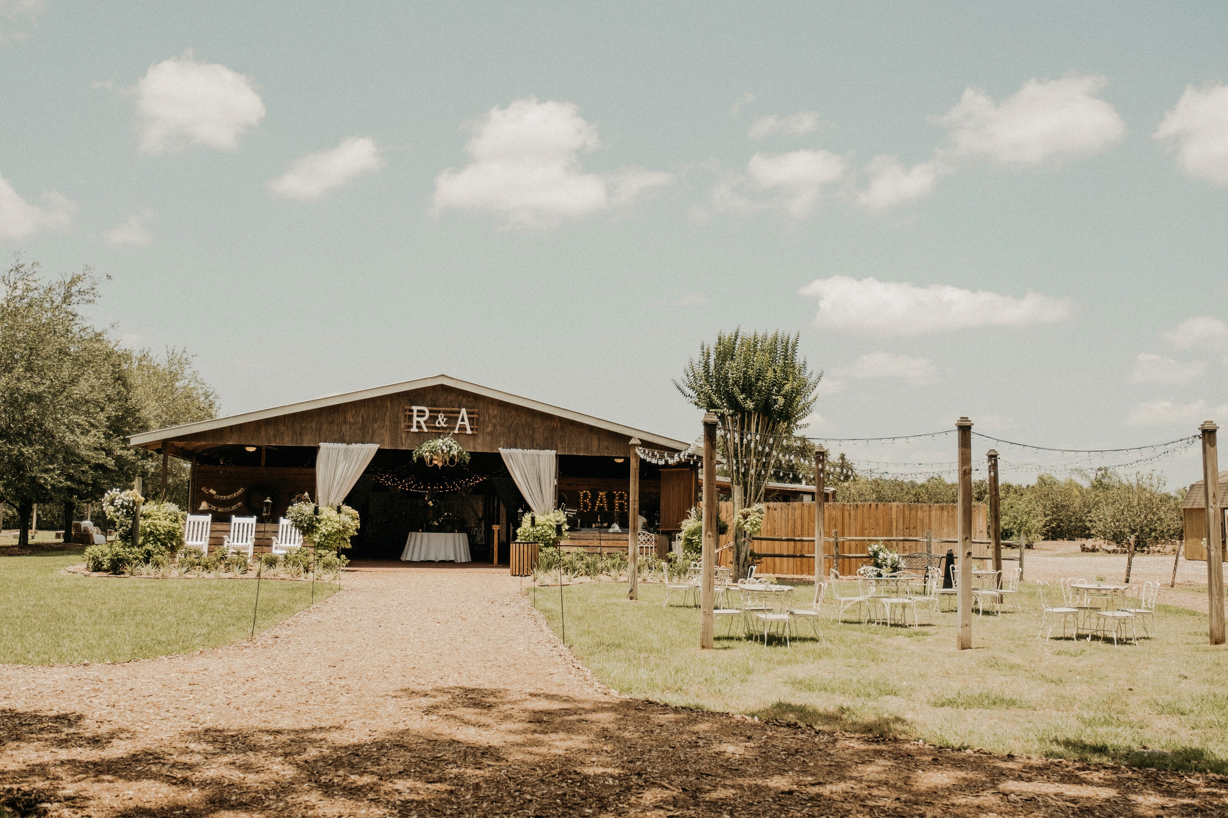 Open Air Barn Reception