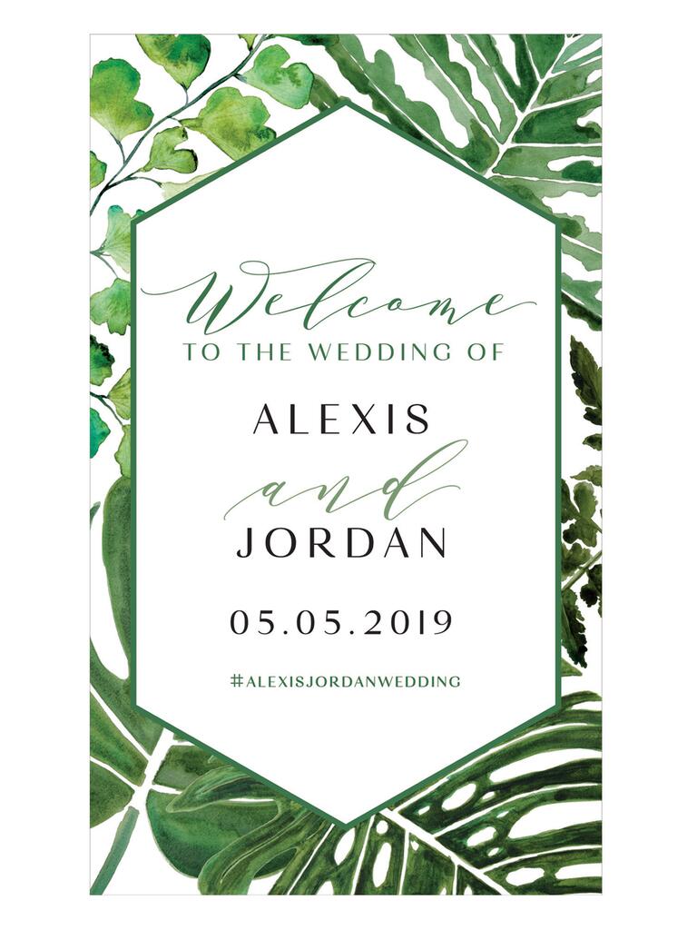 Welcome Wedding Sign Family Name Sign With Established Date Wedding Decor |Anniversary Couple Gift Canvas Custom Engagement Party Sign