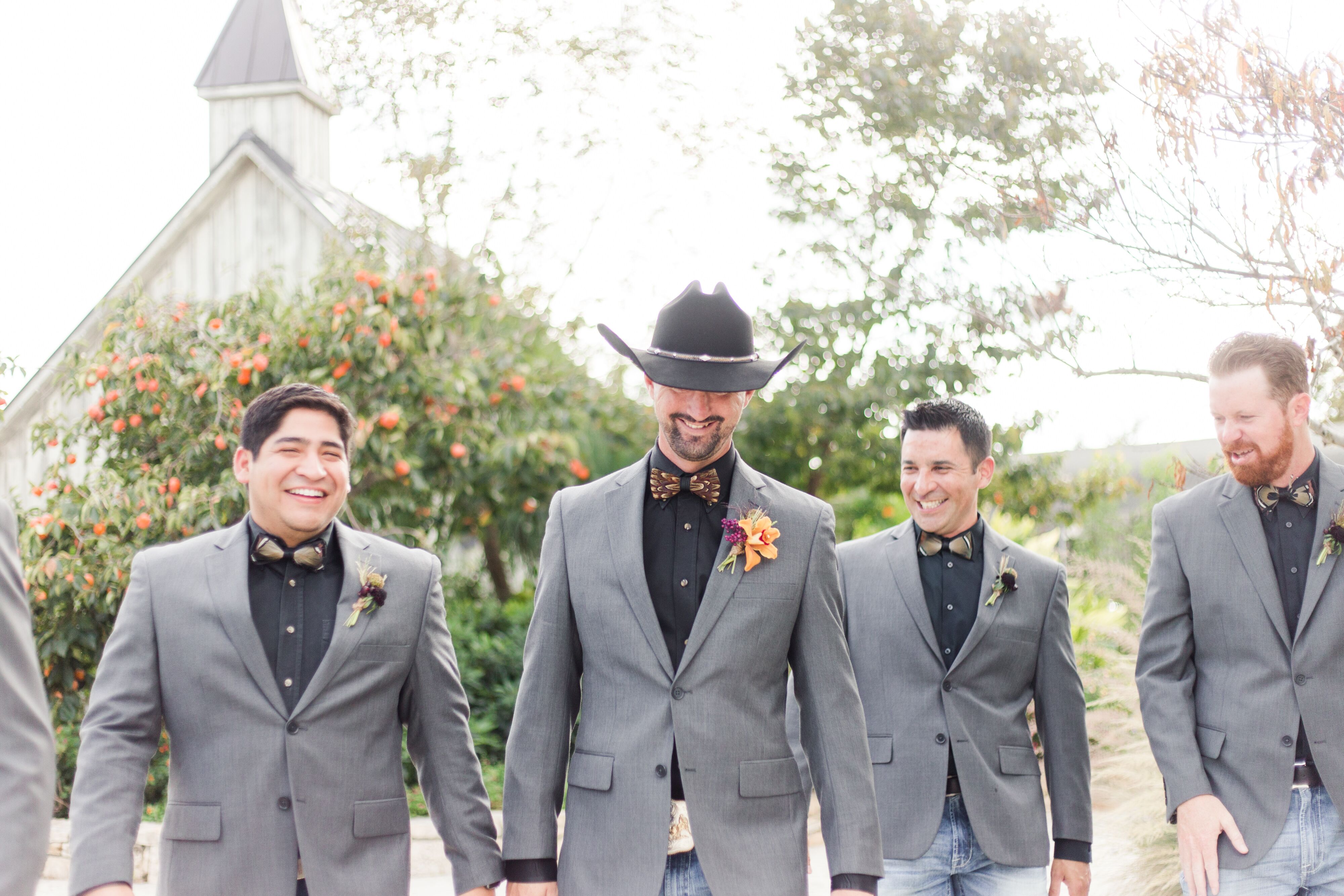 Country wedding sale groomsmen attire