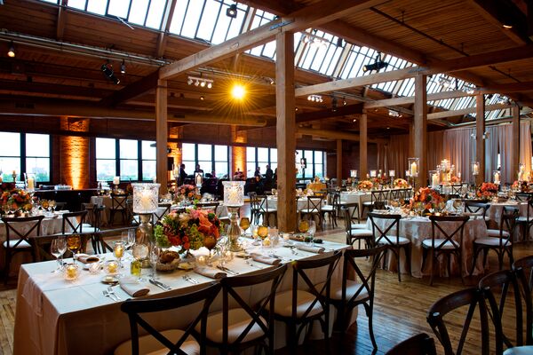 White Linen Aisle with Candelabra Decor