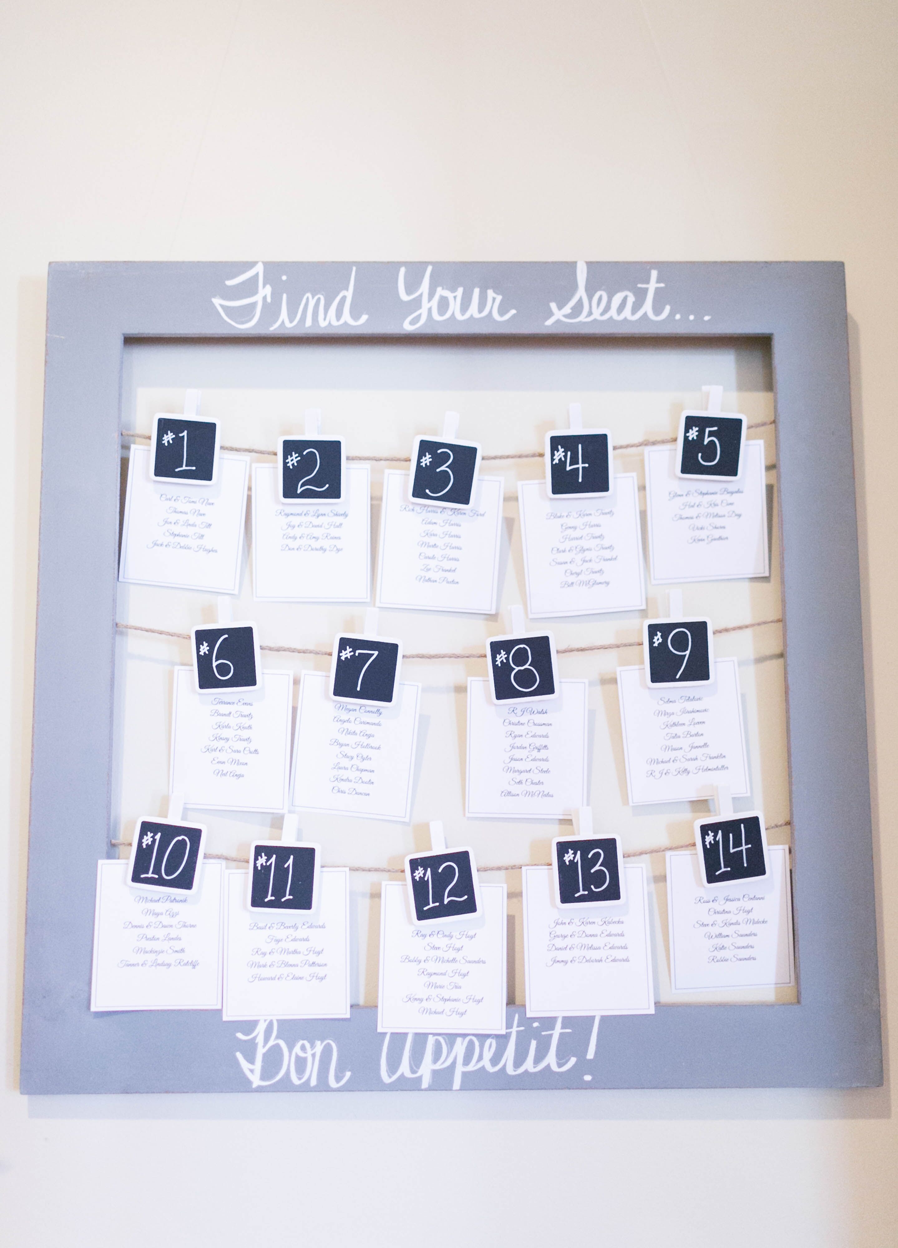 DIY Seating Chart   E0861ccc 3b15 11e5 8d16 12313d2529c5