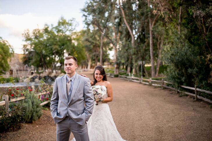 Simple, Rustic Wedding Lake Oak Meadow in Temecula, California