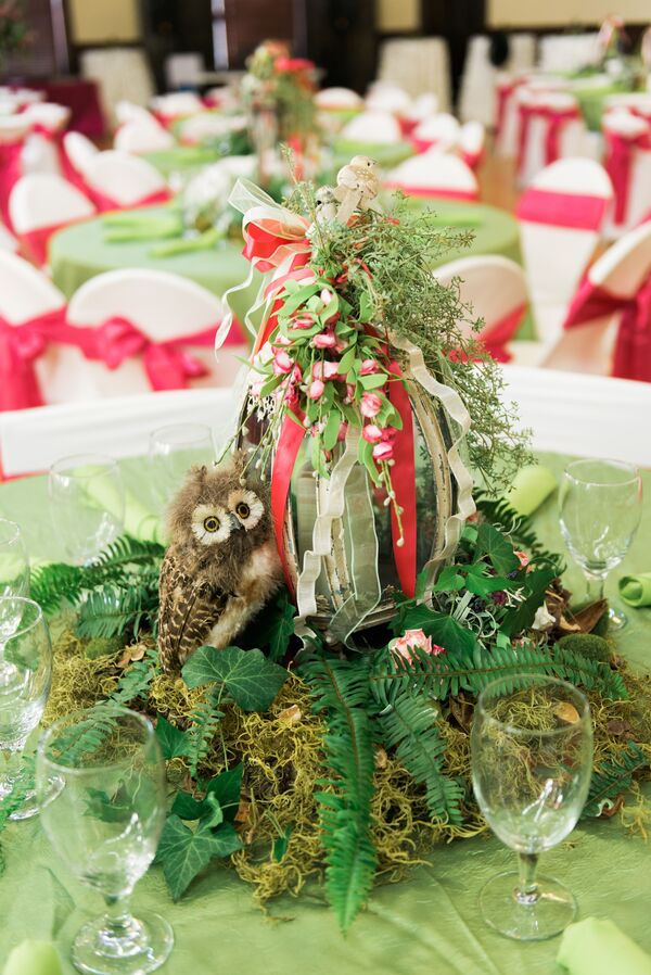 DIY Enchanted Forest Centerpiece