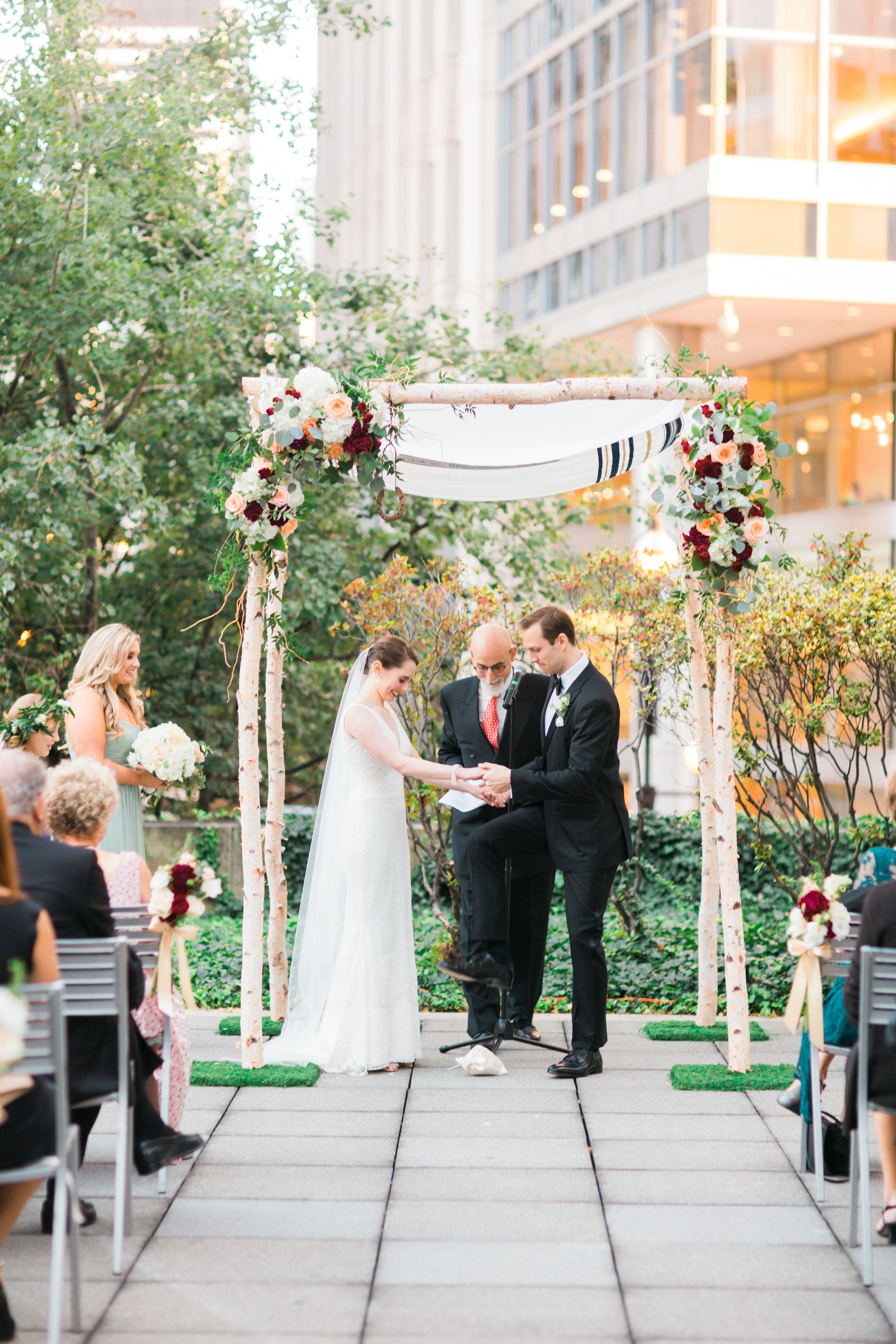 Birch chuppah shop