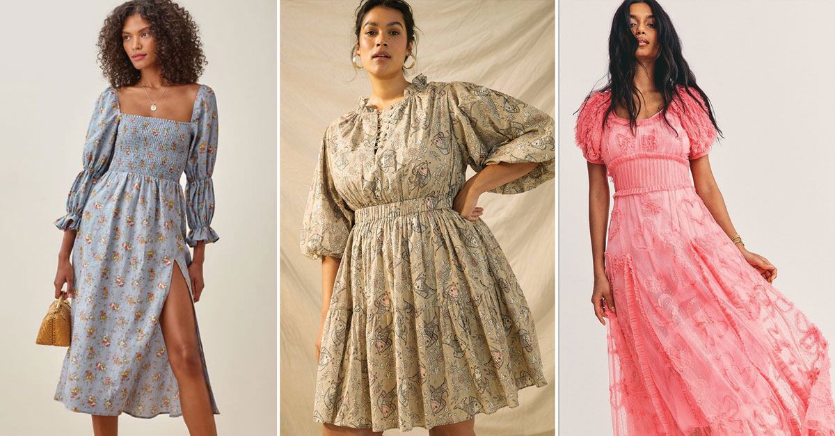 35 Cottagecore Dresses to Wear as a ...