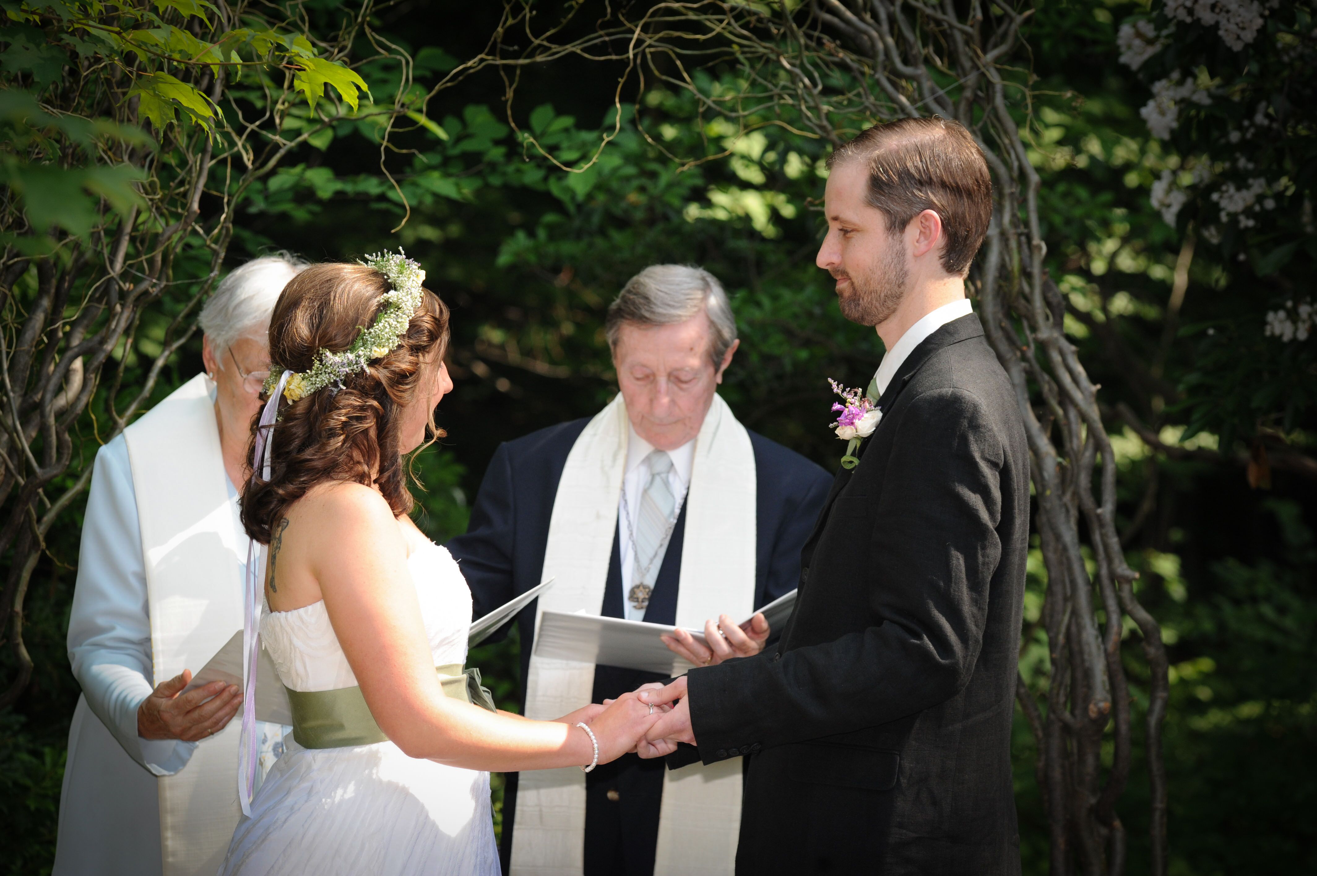 Wedding dress 2025 with green sash