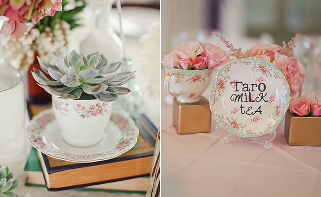 Tea Party Inspired Wedding Ideas We Love