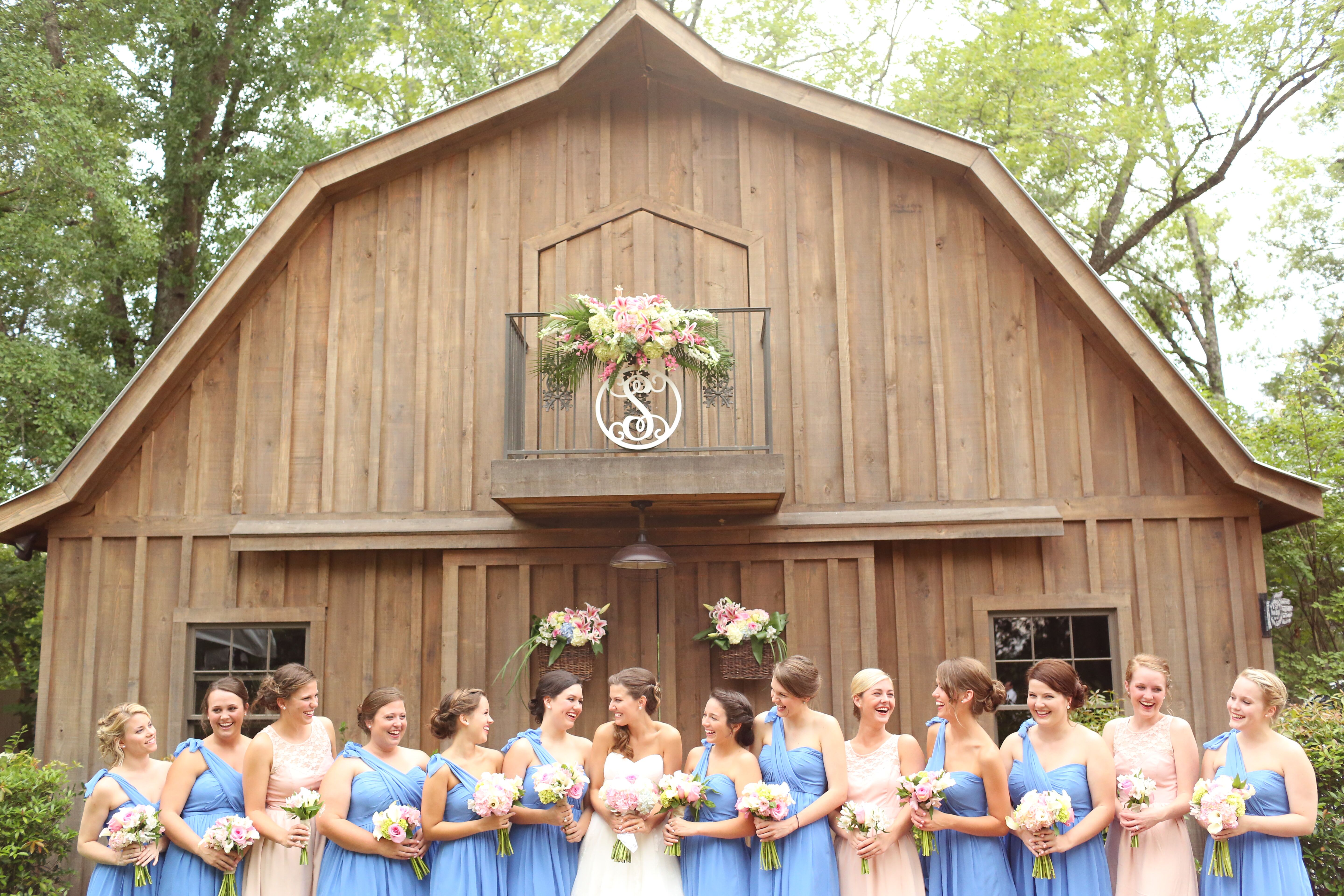 cornflower blue wedding guest dress