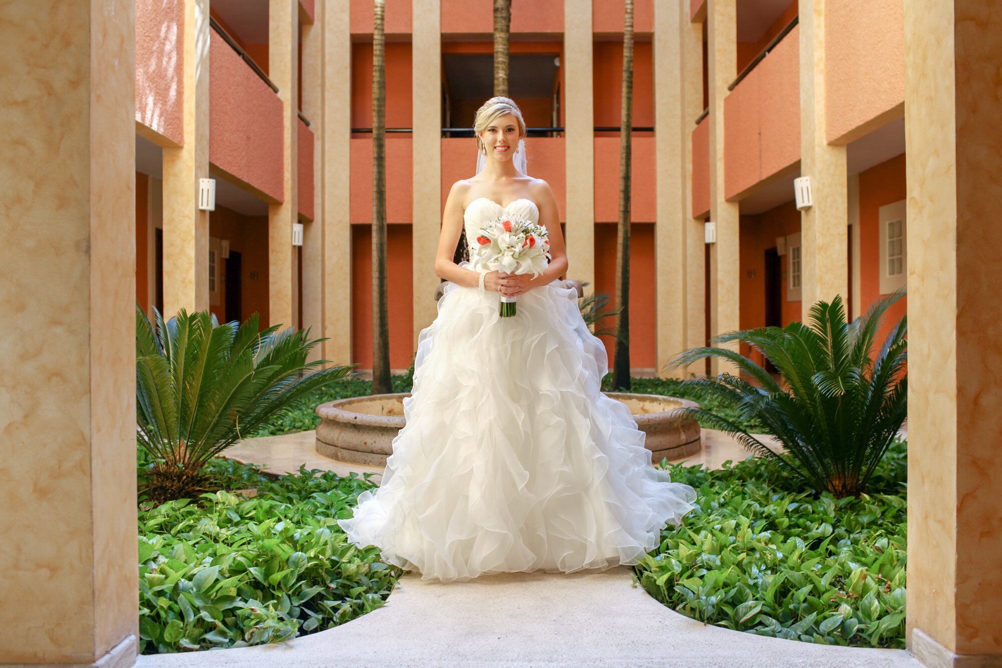 Mori Lee by Madeline Gardner Ruffled Wedding Dress