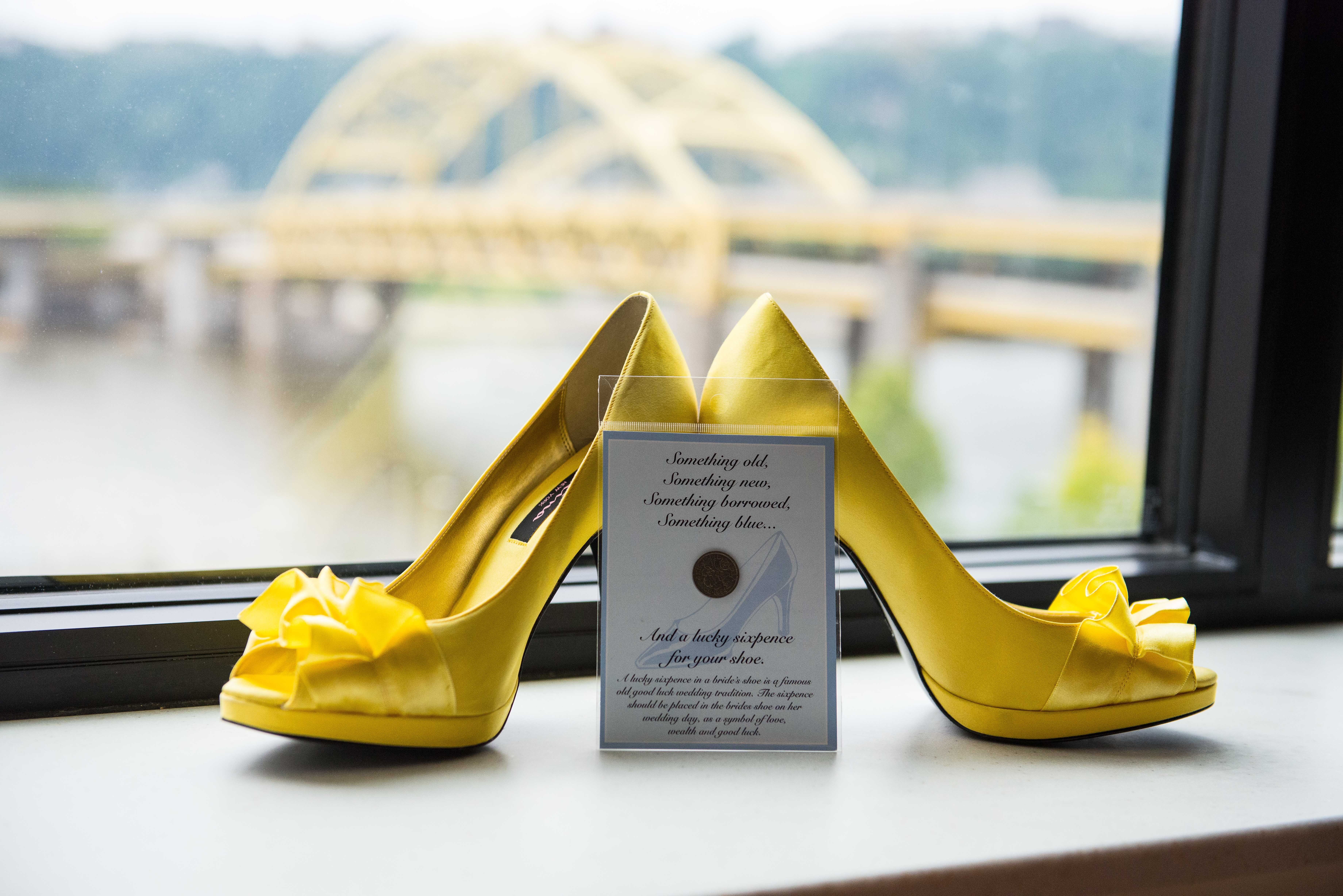 Yellow 2025 wedding shoes