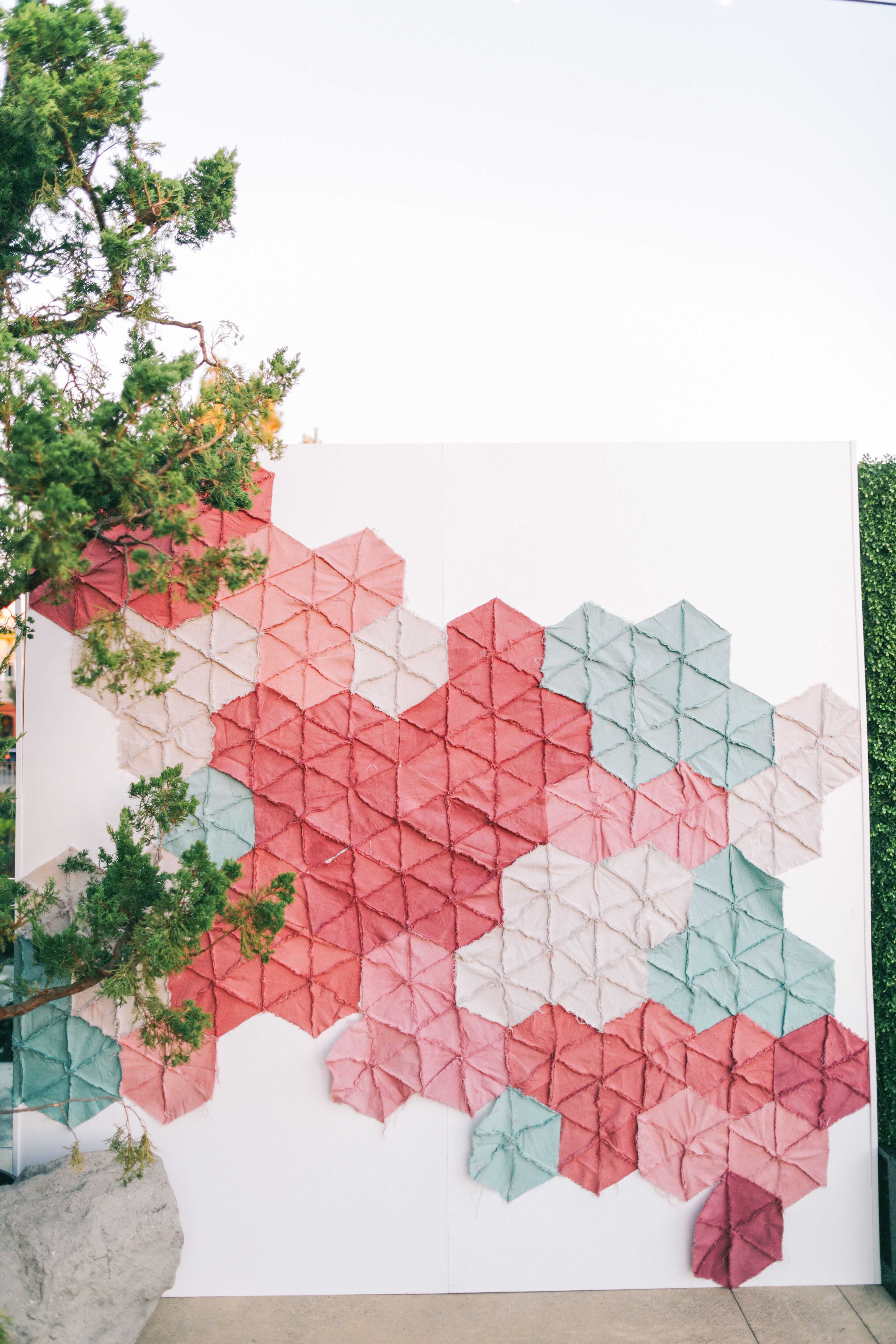 Stitched Fabric Backdrop