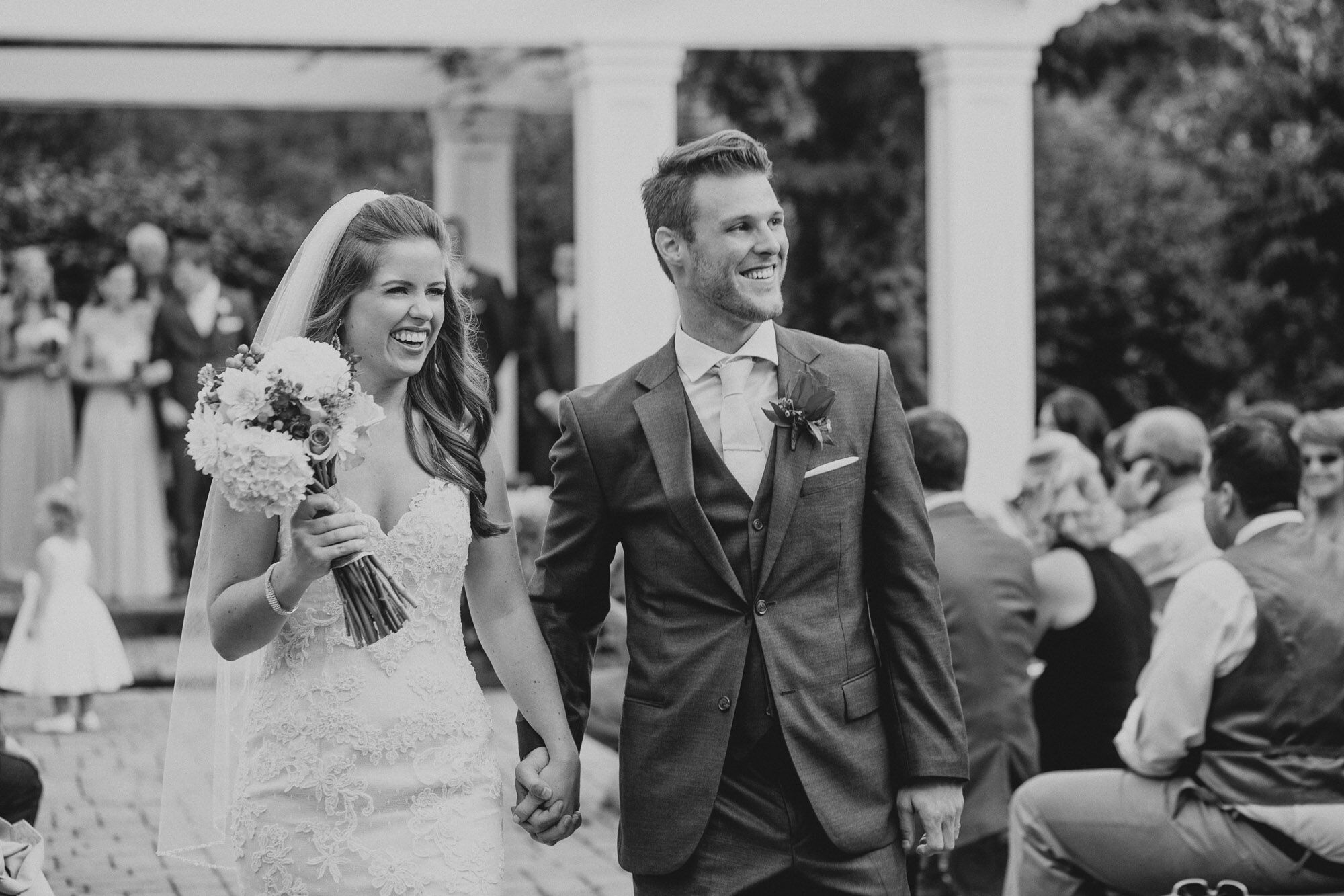 Sarah and Craig Recessional