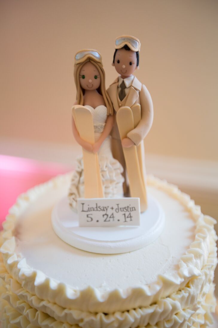  Ski  Themed Cake  Topper 