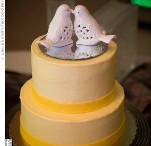 Bird Wedding Cake Topper