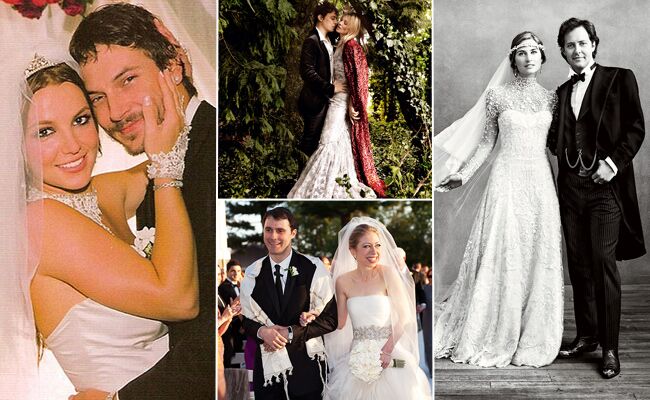 Ranking the Top 10 Most Talked About Celebrity Weddings