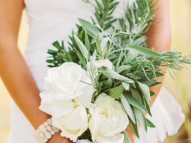 7 Ways to Up Your Wedding Décor With Herbs