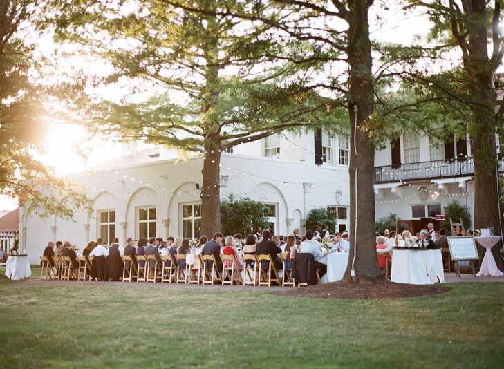 A St. Louis Country Club Outdoor Reception