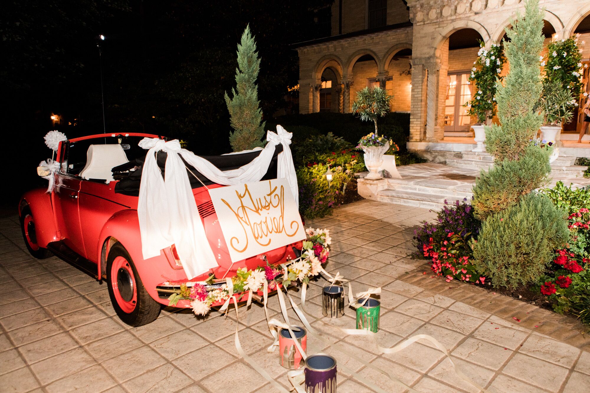 Just Married Car Decorations