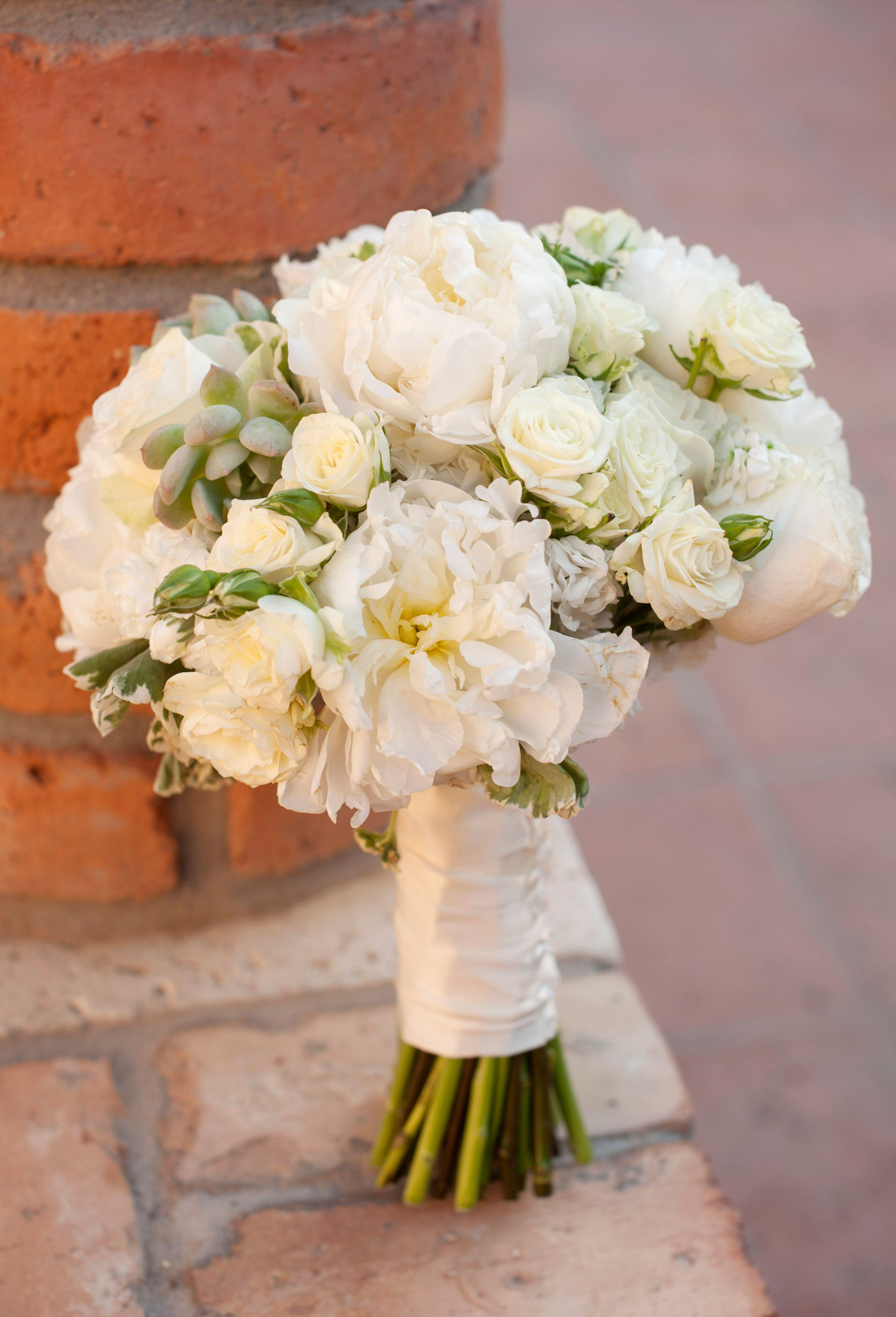 White Bridal Bouquet