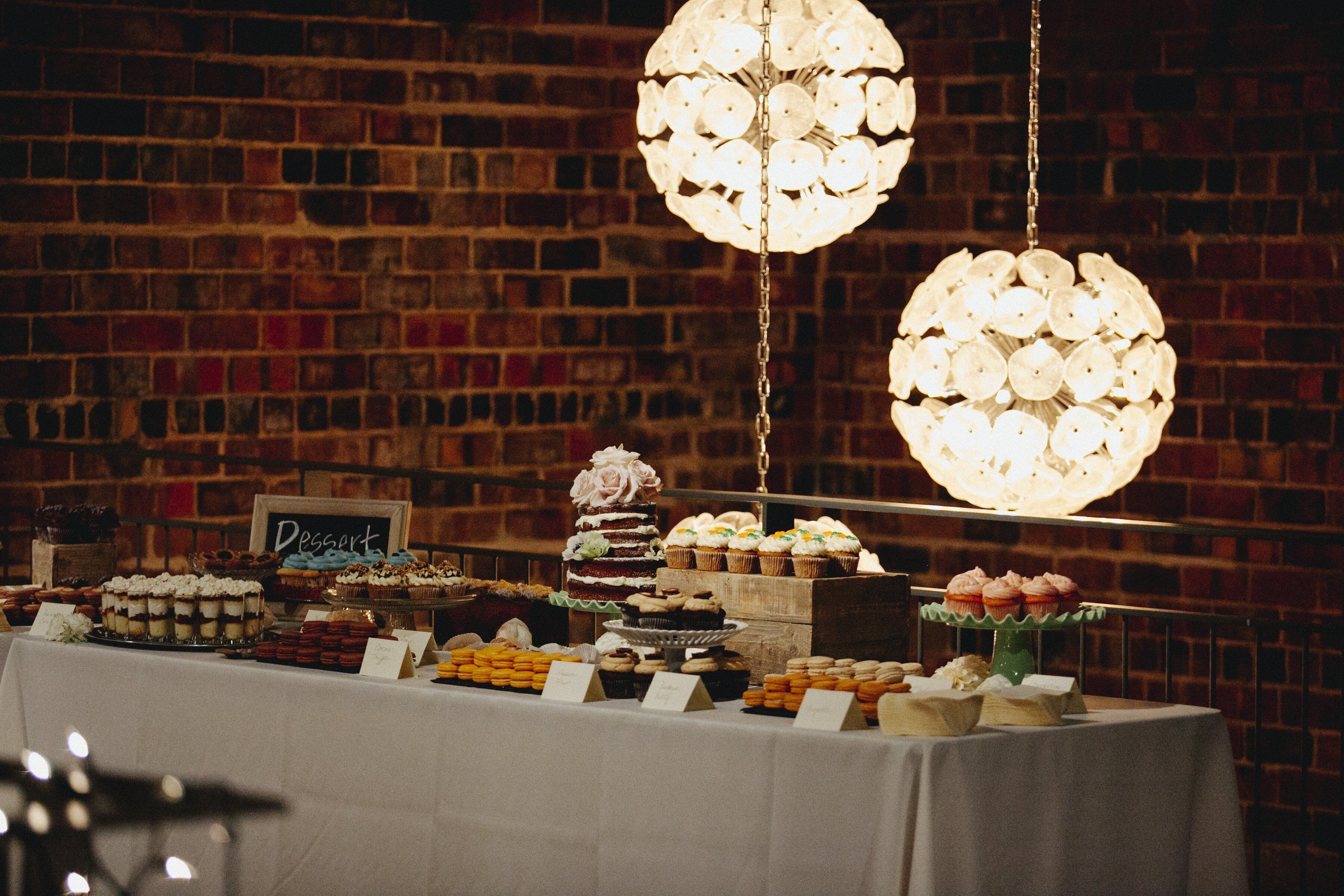 Contemporary Dessert Table