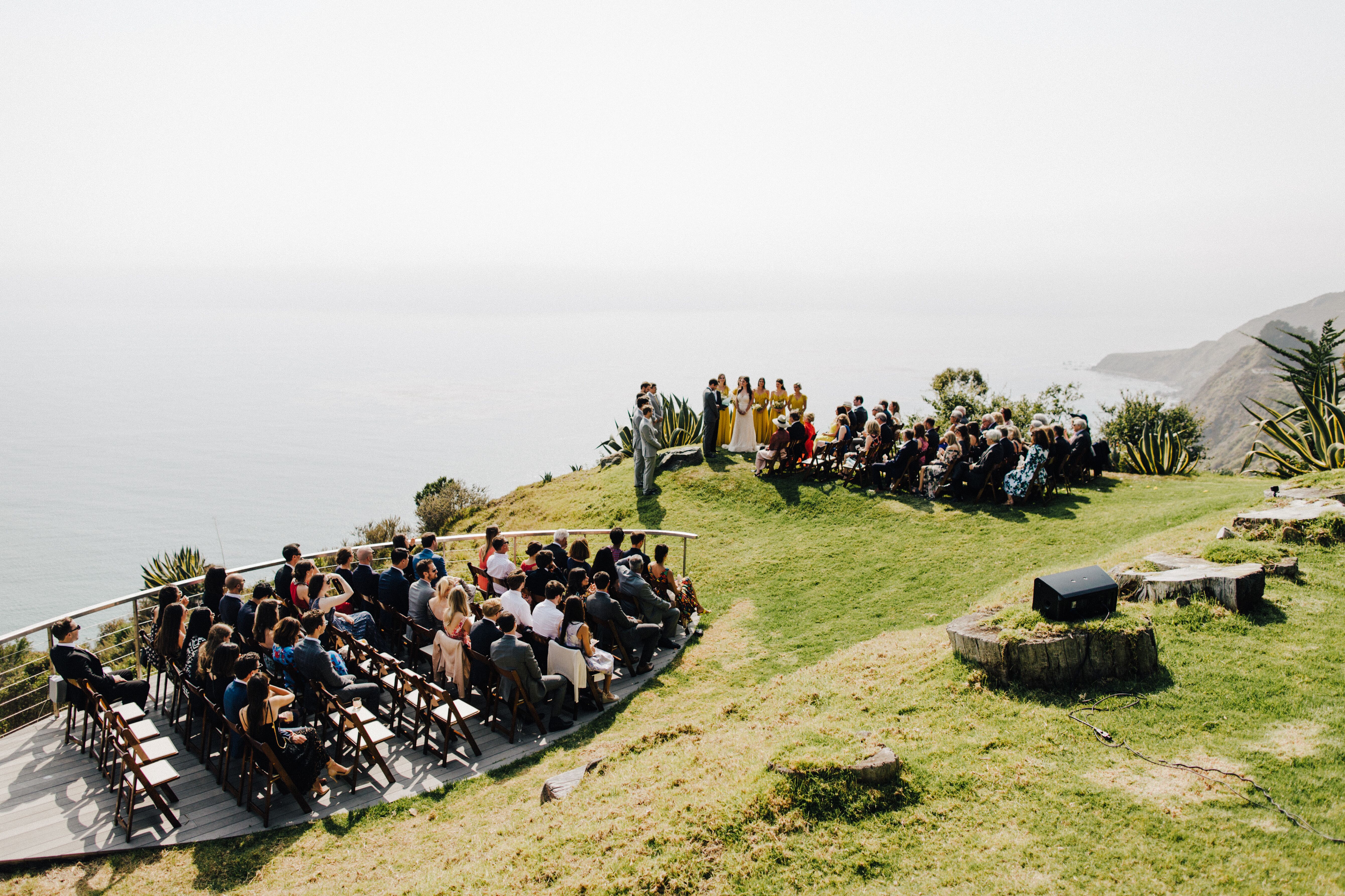 Waterfront Ceremony at Point 16 in Big Sur, California