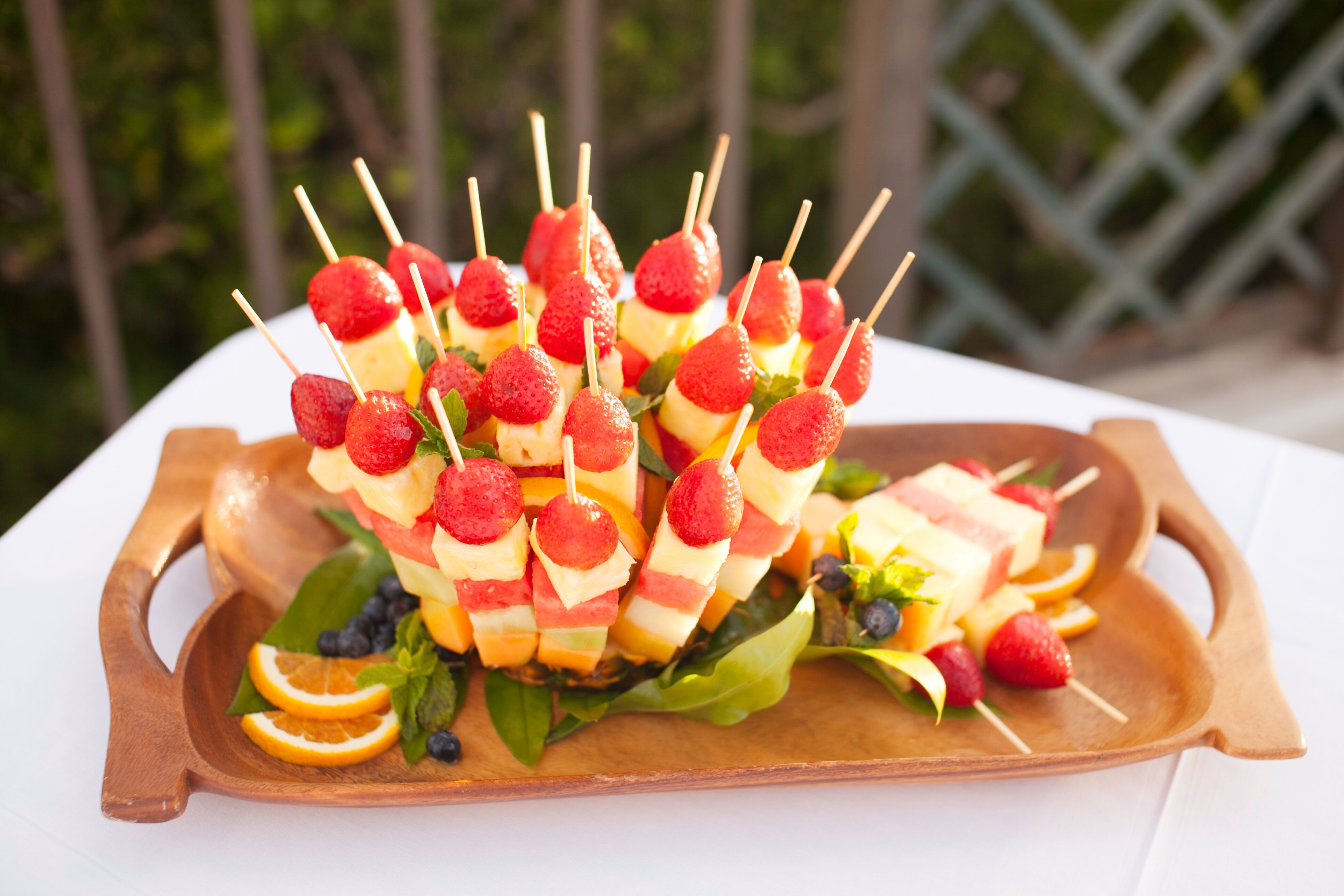 Fresh-Fruit Kabob Appetizers