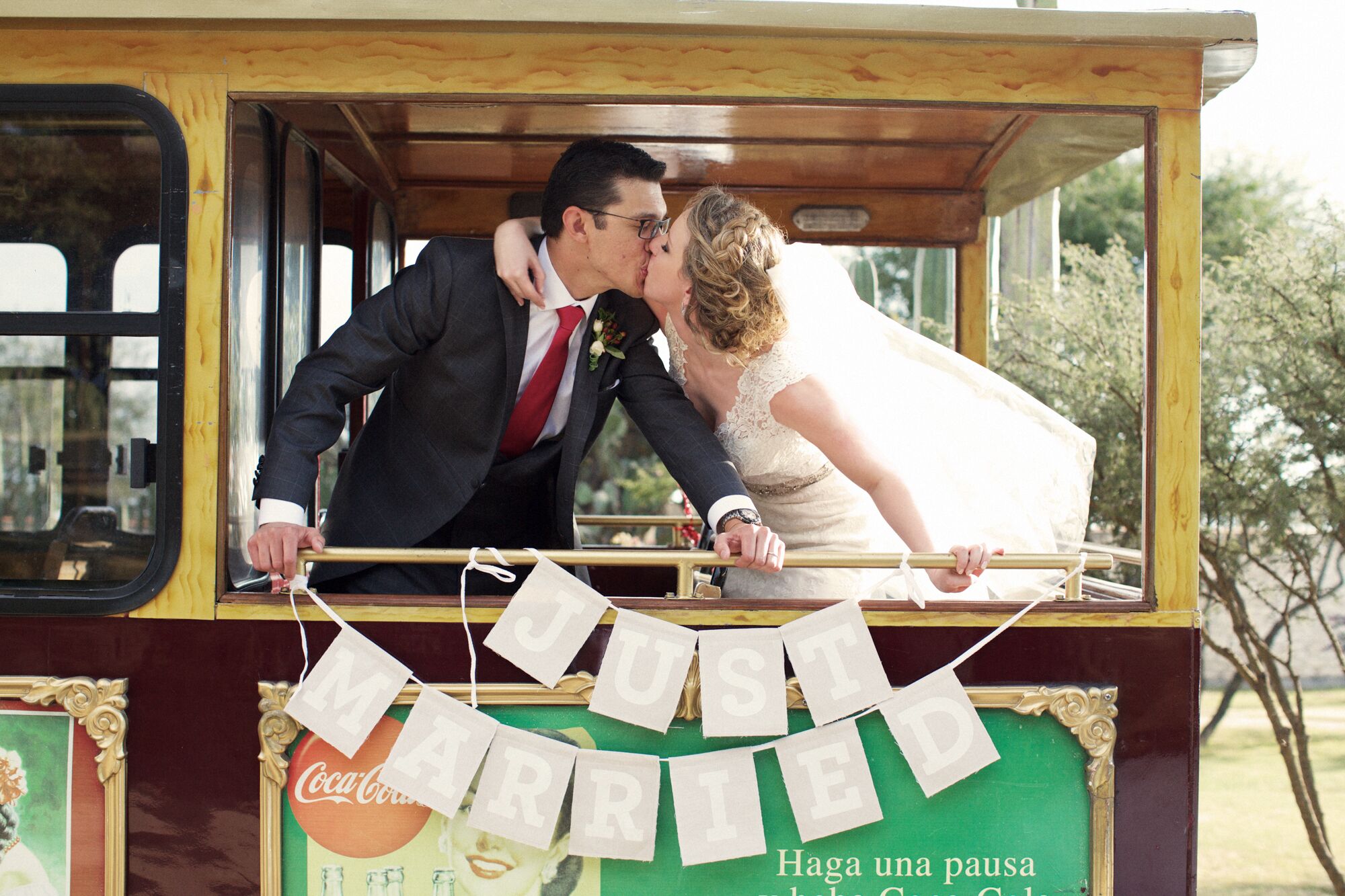 Vintage-Inspired Reception Trolley