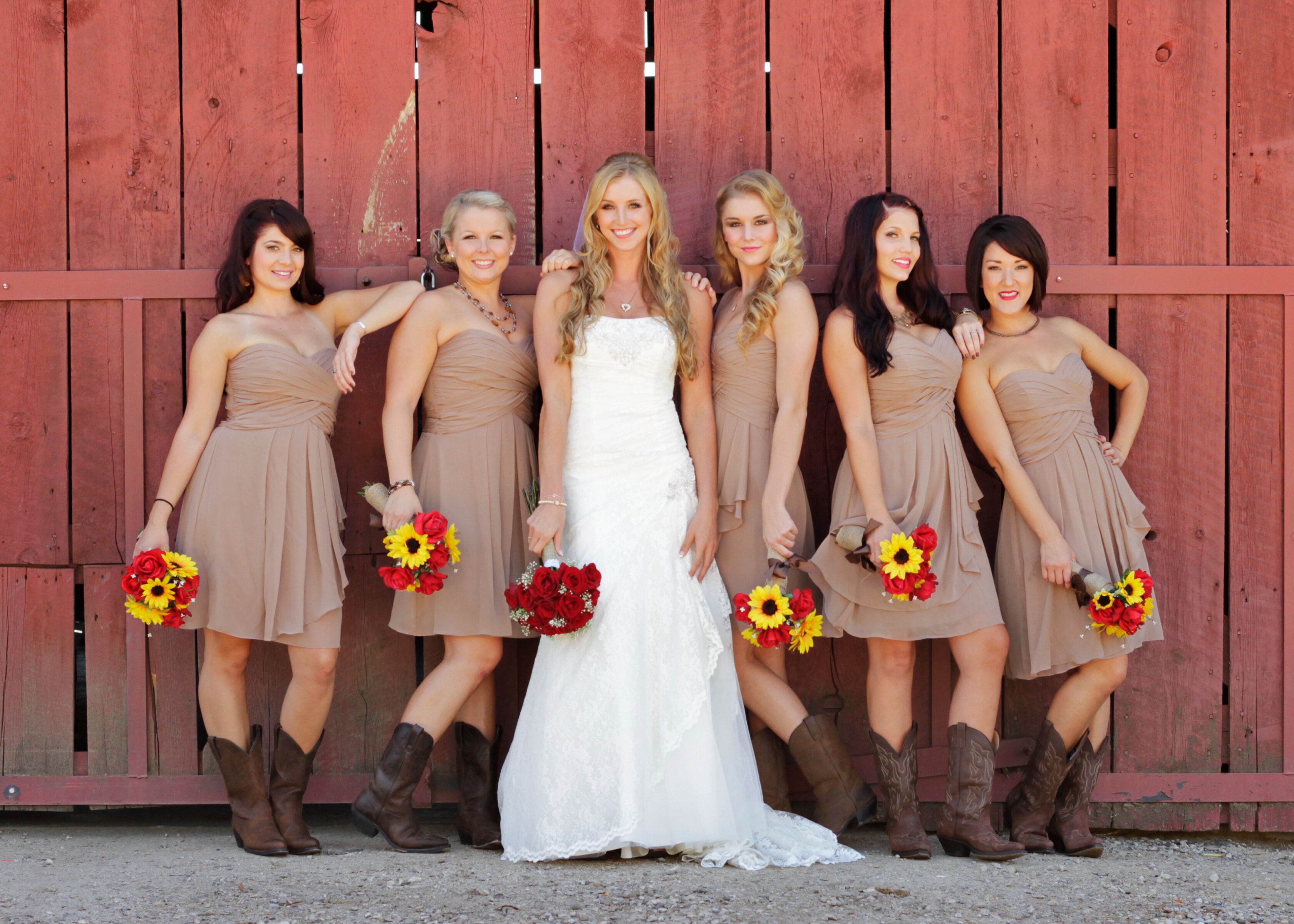 Red and Yellow Bouquets