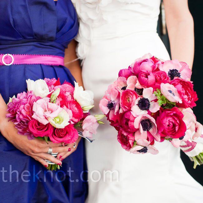 Pink Wedding Bouquets