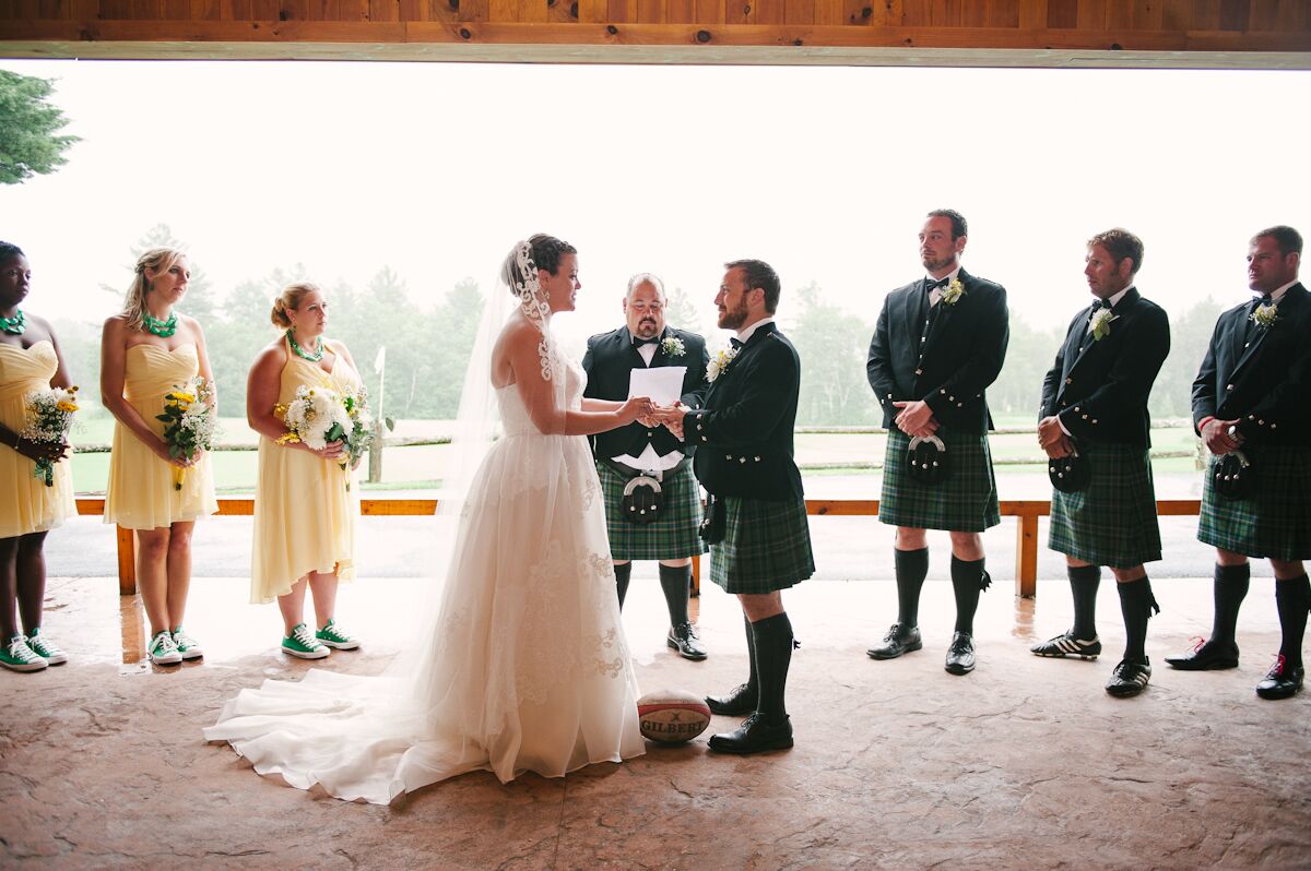 Traditional Irish Wedding Ceremony At Lake Placid 