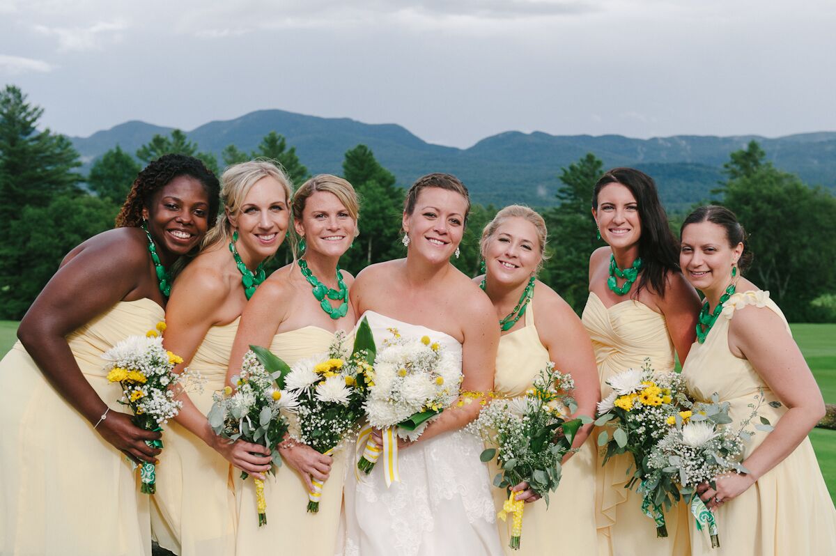 Canary 2025 bridesmaid dresses