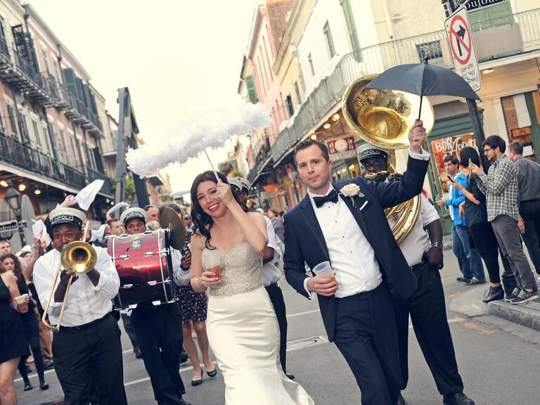 Marching band wedding processional 