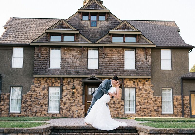 A Yellow and Gray Wedding  at Agota Springs in Kingsport  