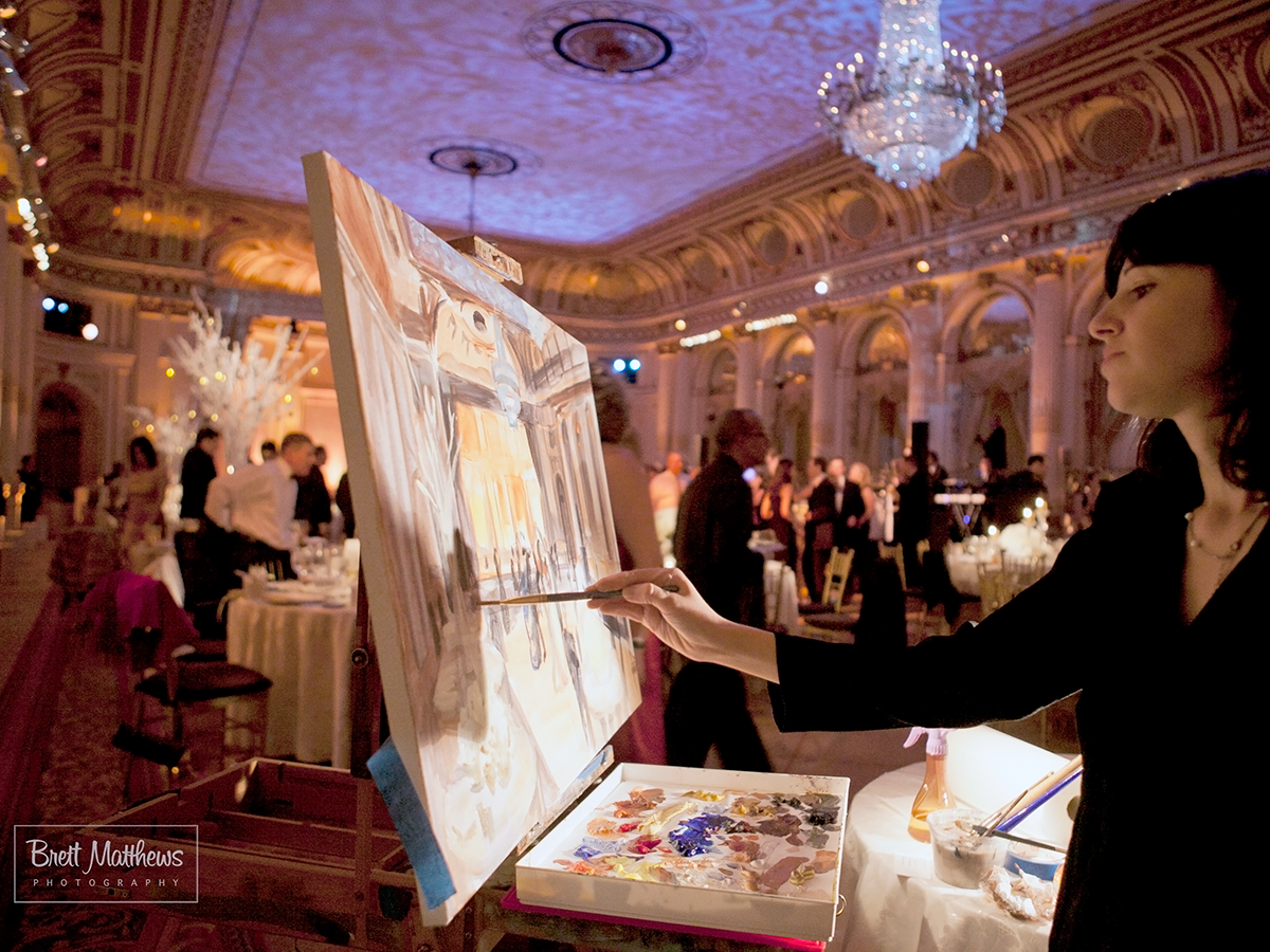 Live Painting Is the New Wedding Reception Trend You're ...
