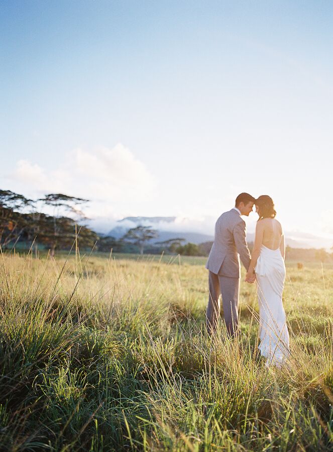 Romantic Tropical Wedding In Kauai, Hawaii