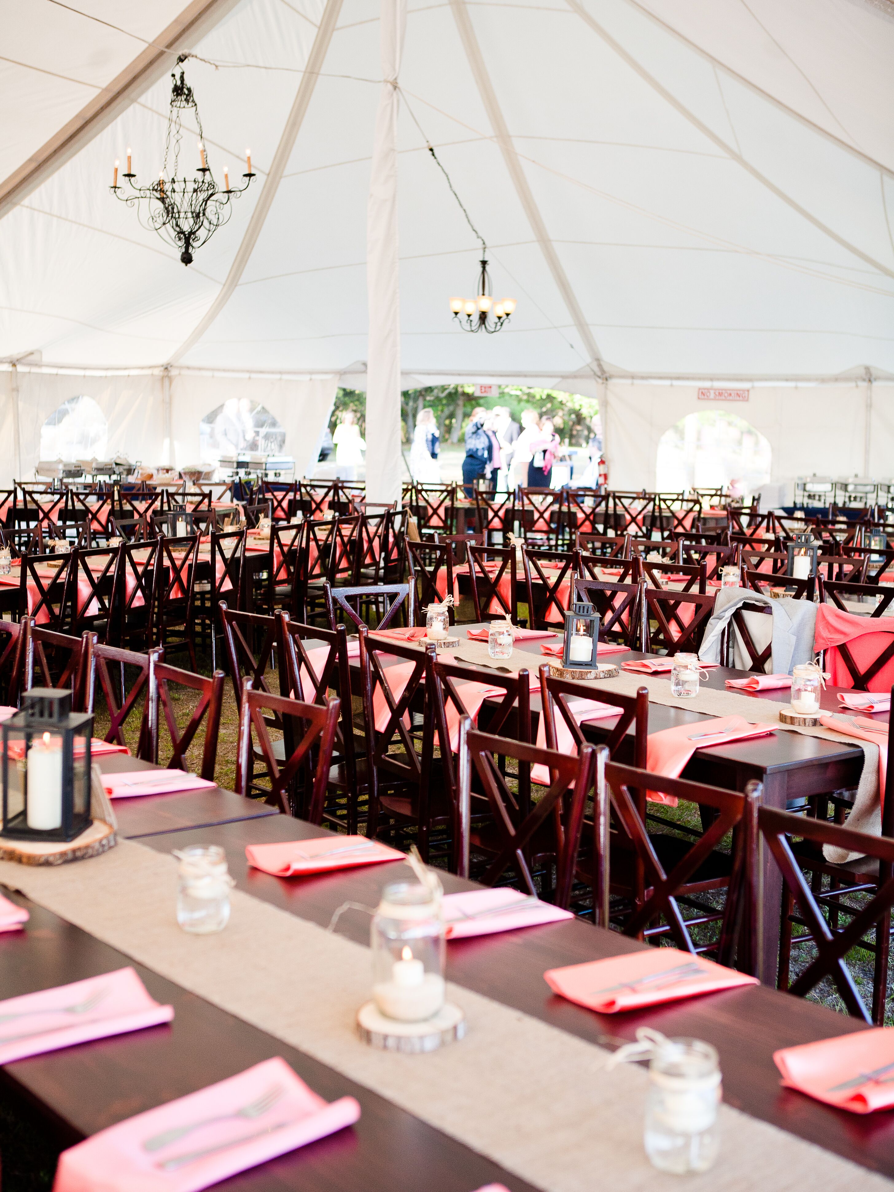 Rustic Reception Decor