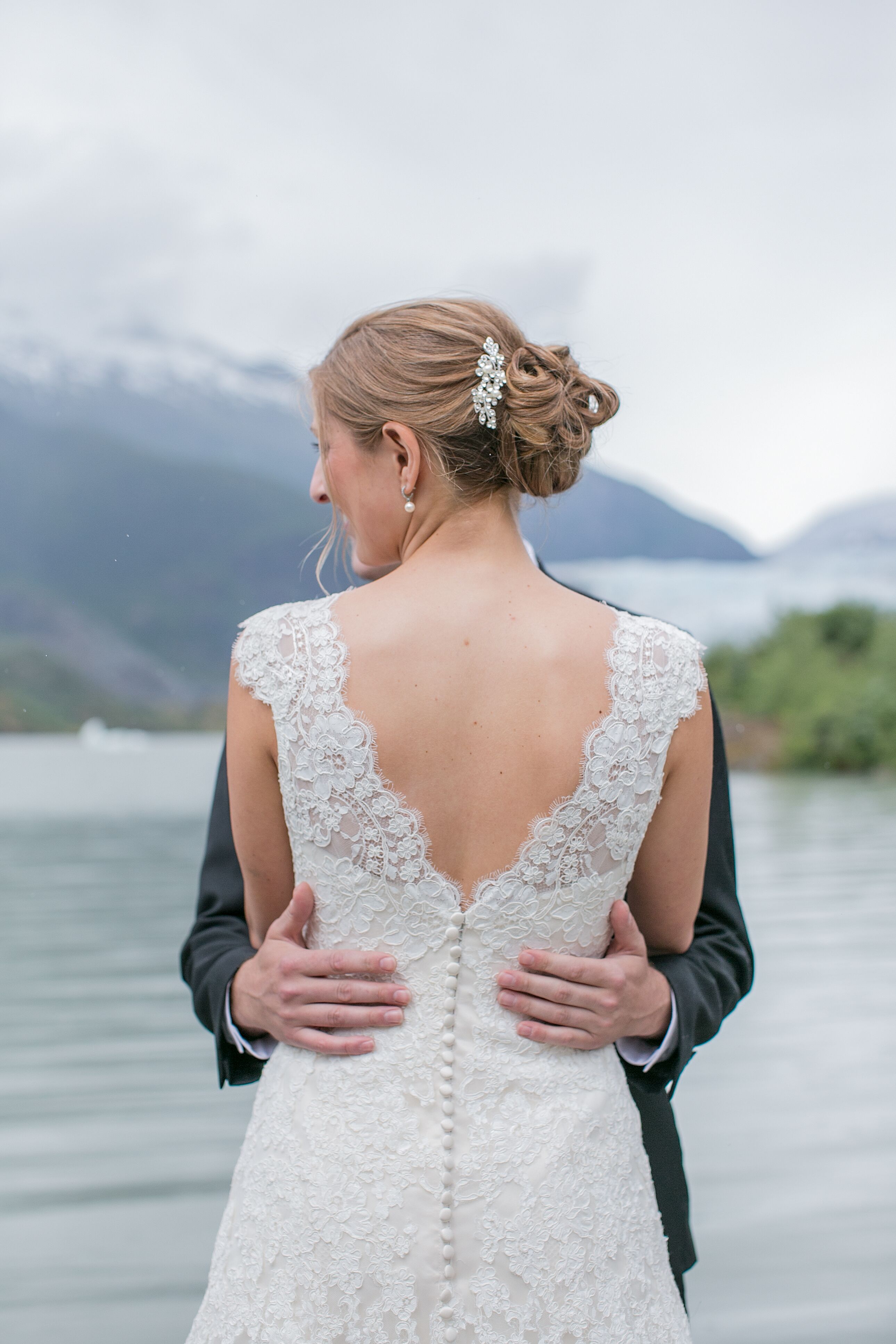 Classic Silver Crystal Updo Hair Accessory