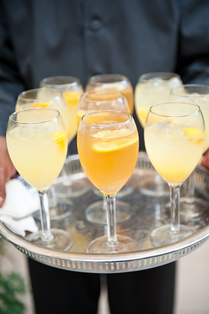 Orange and Yellow Citrus Cocktails