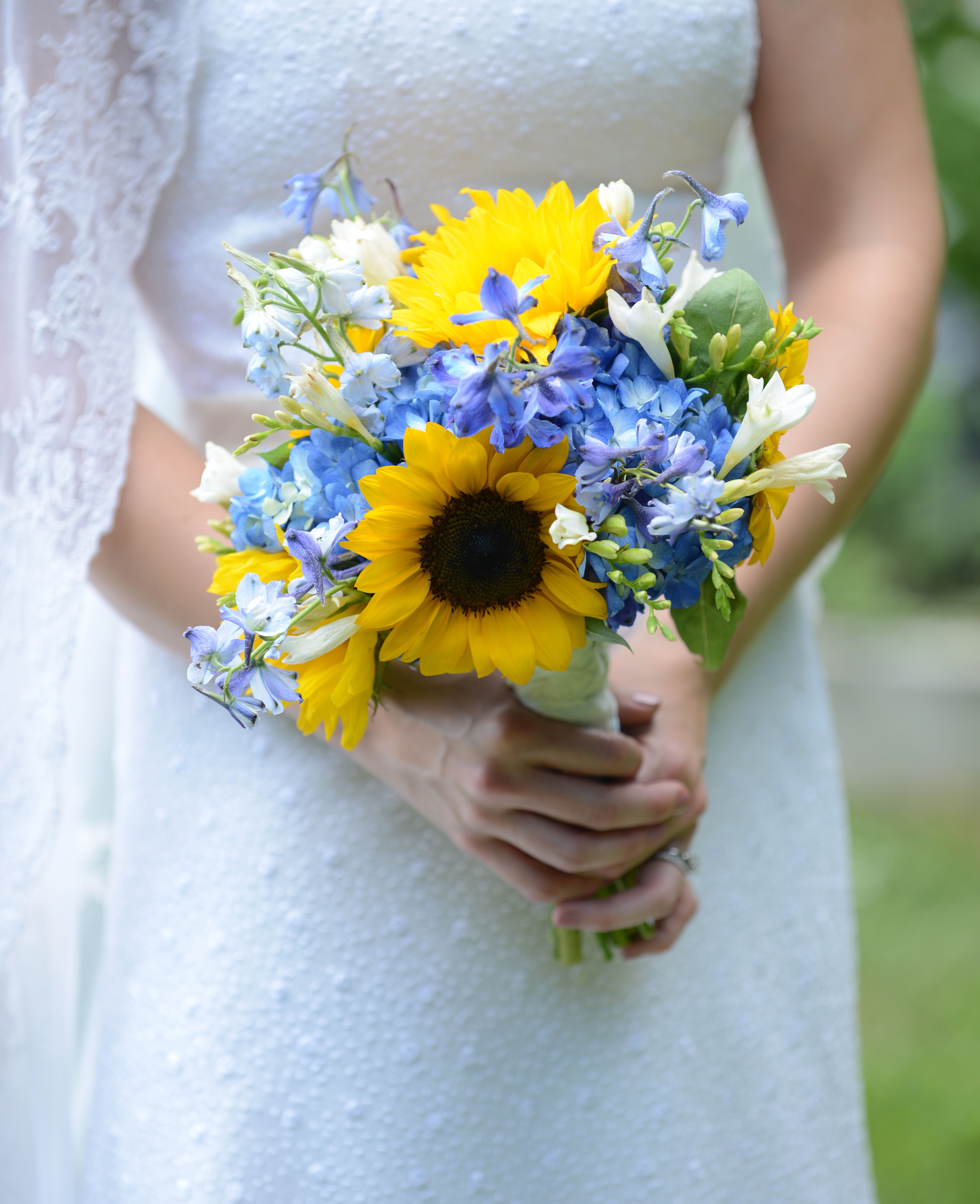 delphinium bouquet