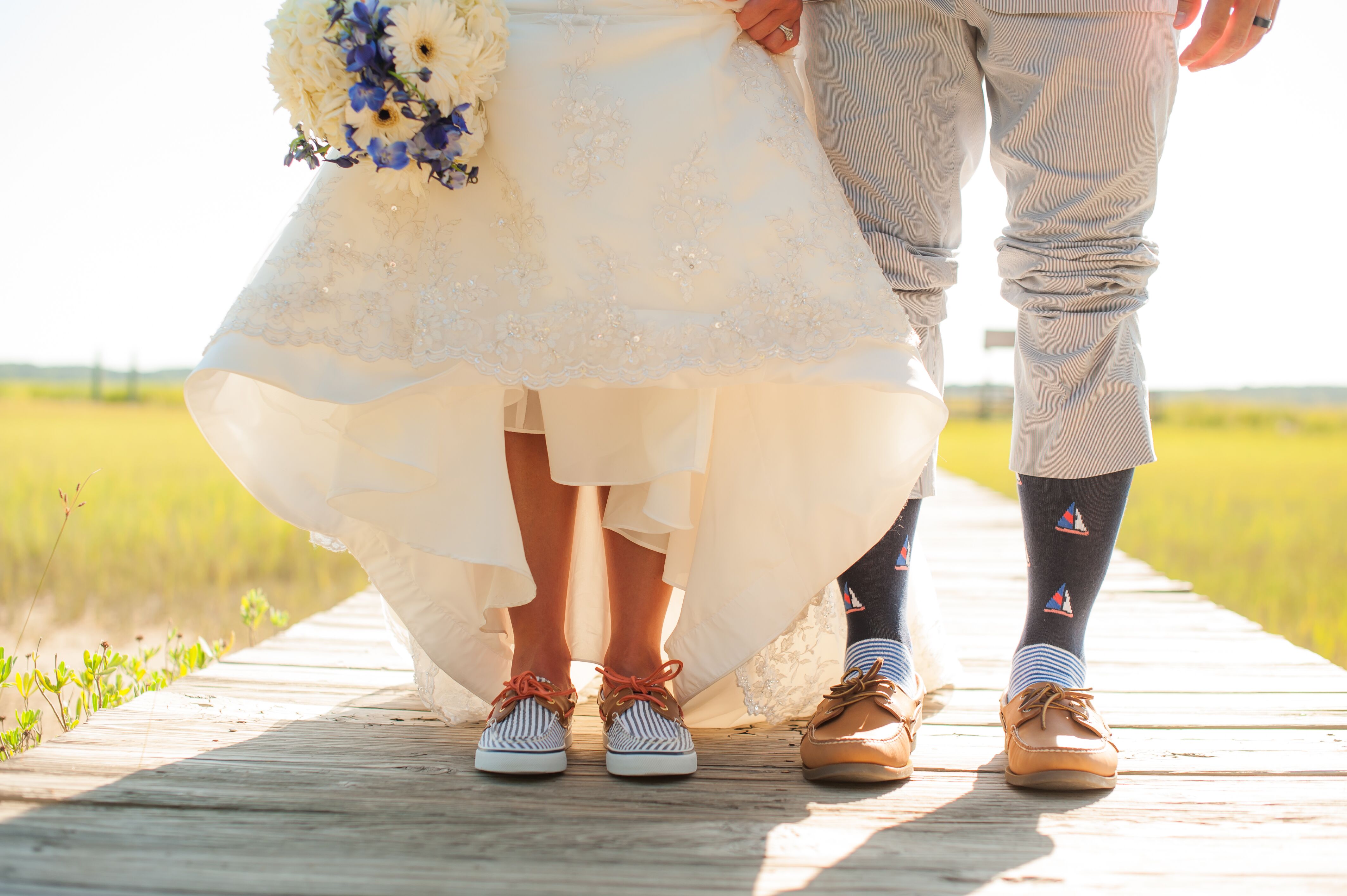 Boat sales shoes wedding