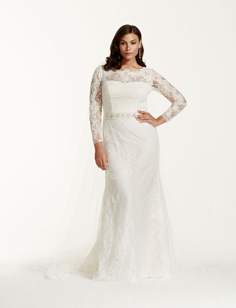 20 Gorgeous Plus  Size  Wedding  Dresses 