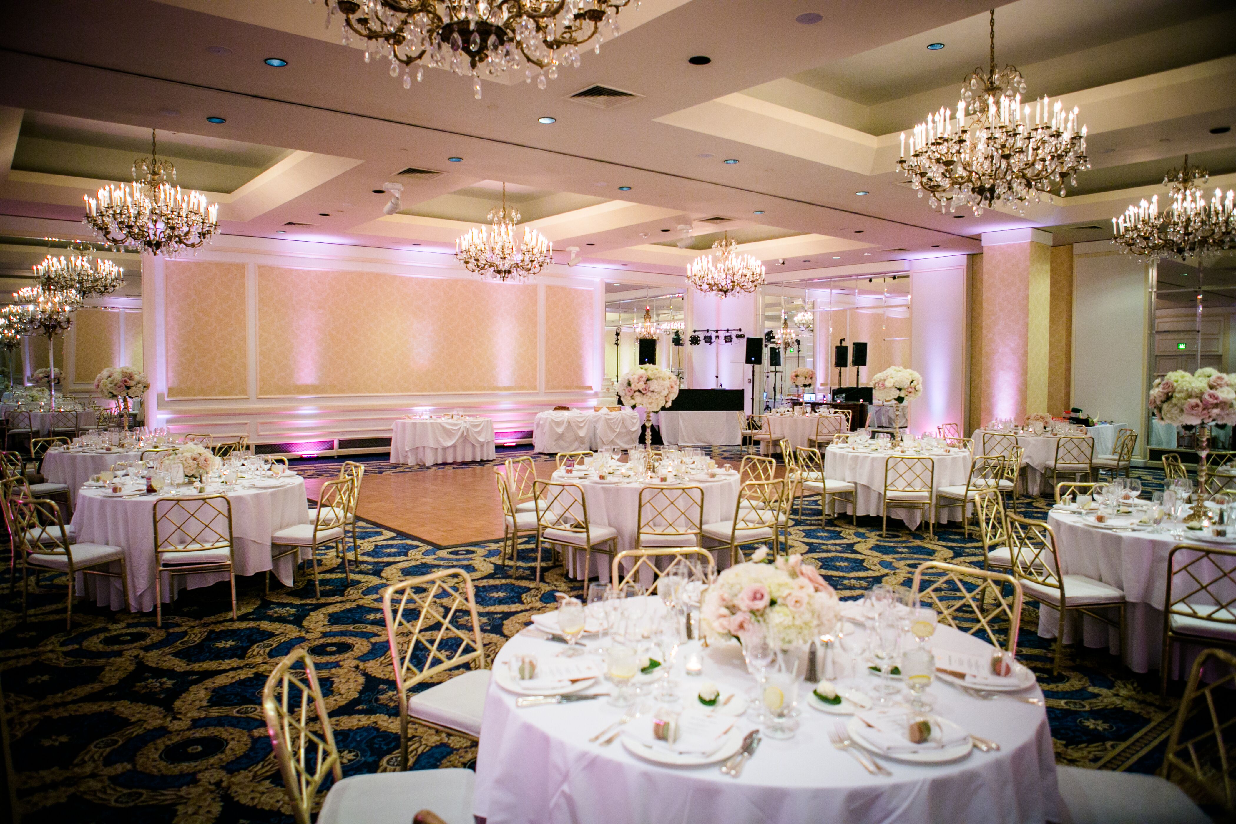 Elegant Langham Hotel Reception