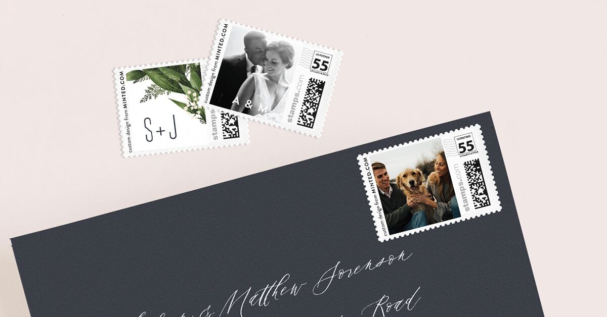 return address stamp minted