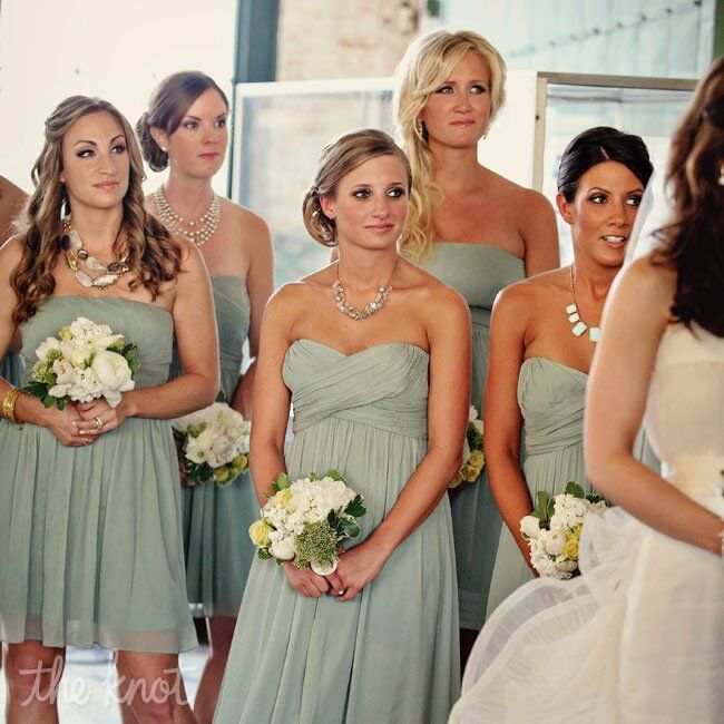  Sage  green  Bridesmaid  Dresses 